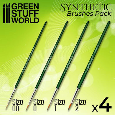 Green Stuff World Synthetic Brush Set