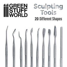 Load image into Gallery viewer, Green Stuff World 10x Sculpting Tools