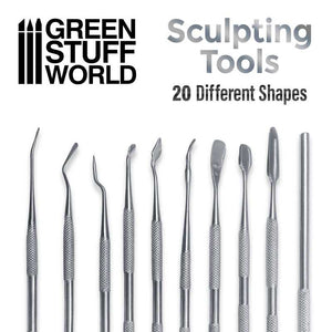 Green Stuff World 10x Sculpting Tools
