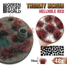 Load image into Gallery viewer, Green Stuff World Thorny Scrubs Hellhole Red