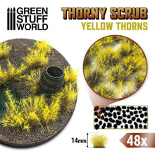 Load image into Gallery viewer, Green Stuff World Thorny Scrubs Yellow Thorns