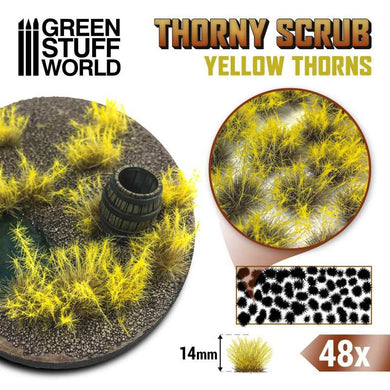 Green Stuff World Thorny Scrubs Yellow Thorns