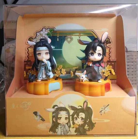 Official MDZS Mid-Autumn Festival Figure, Mo Dao Zu Shi Figure, Chen Qing Ling, Wei Wuxian Figure, Lan Wangji Figure, MDZS, CQL, the Untamed