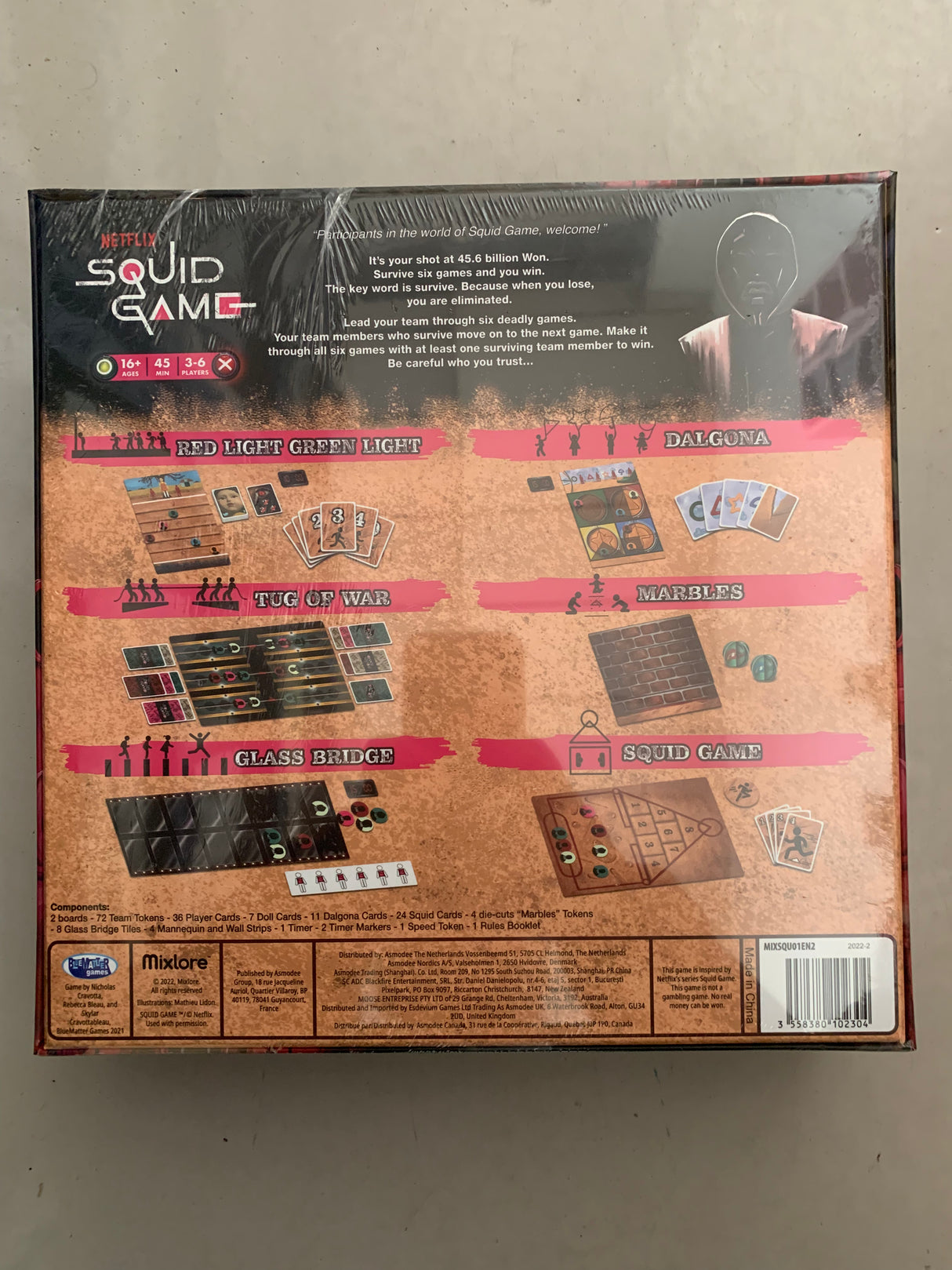 Squid Game The Board Game