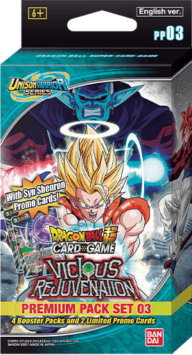 Dragon Ball Super Card Game Unison Warrior 03 Premium Pack Set