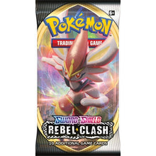 Load image into Gallery viewer, Pokemon Sword &amp; Shield Rebel Clash Booster Pack