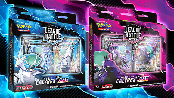Pokemon TCG Shadow Rider Calyrex VMAX / Ice Rider Calyrex VMAX League Battle Deck