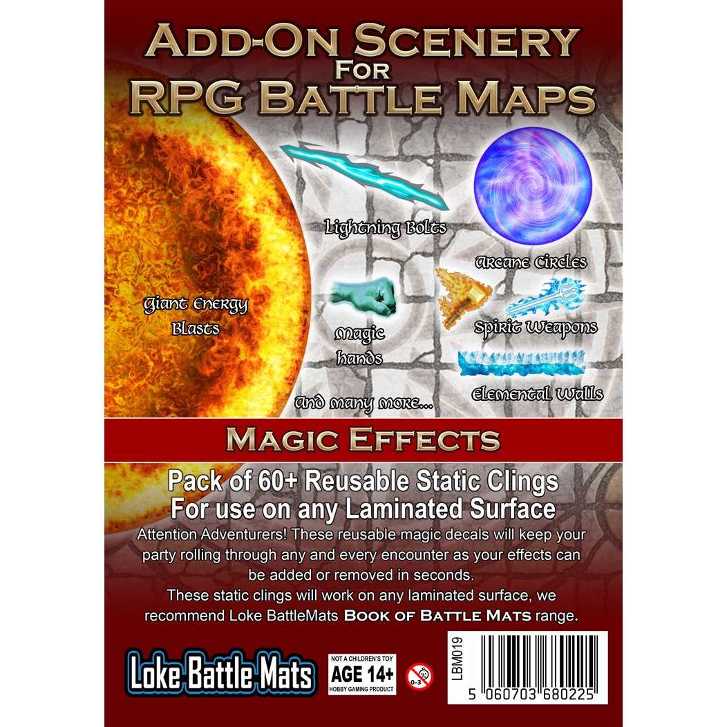 Battle Mats Add-on Scenery: Magic Effects
