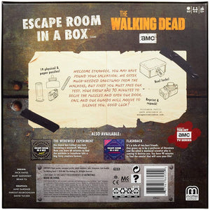 Escape Room in a Box The Walking Dead
