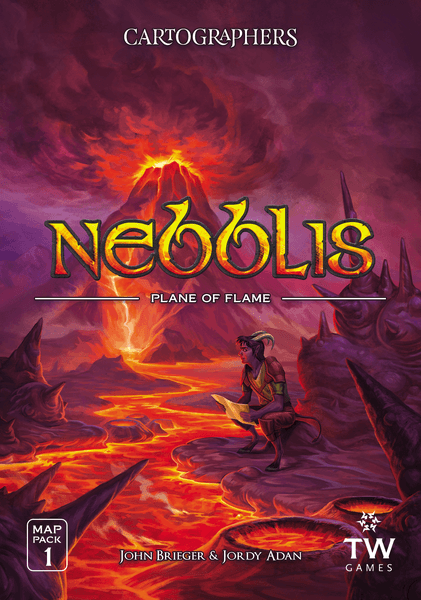 Cartographers Heroes Map Pack 1 Nebblis Expansion