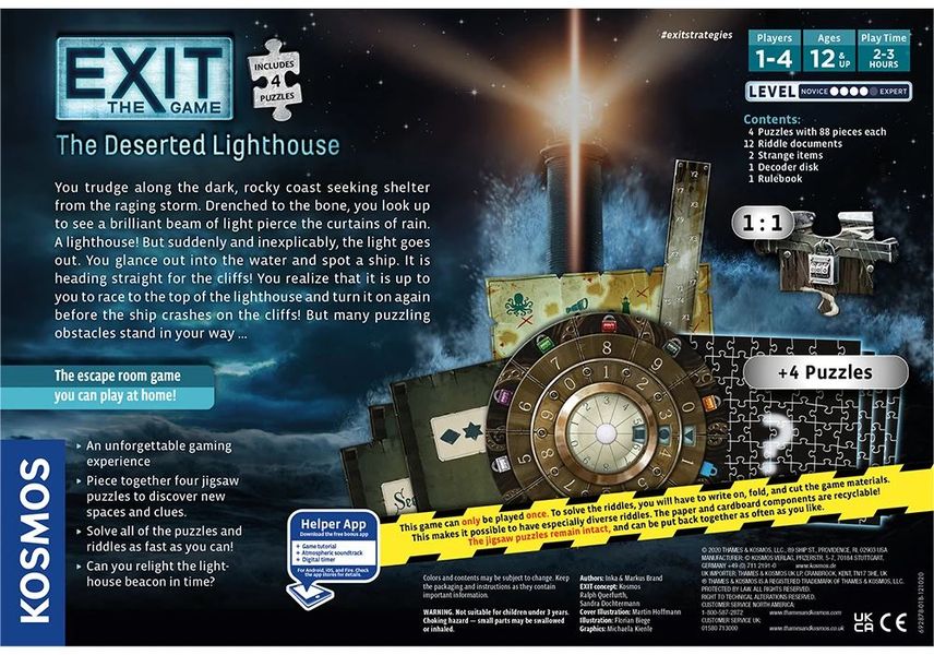 Exit The Game + Puzzle: The Deserted Lighthouse