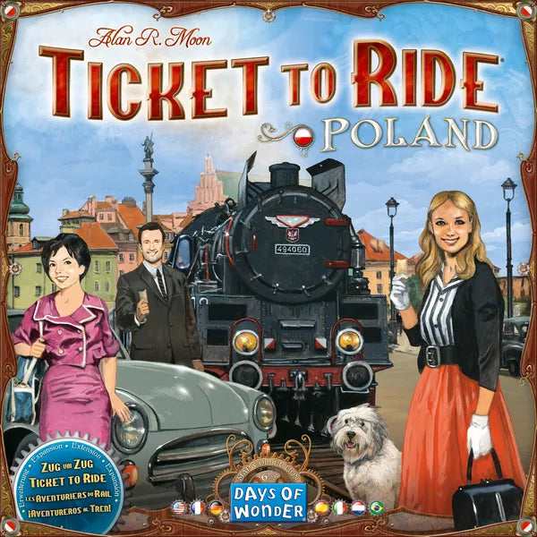 Ticket to Ride Map Collection 6.5 Poland