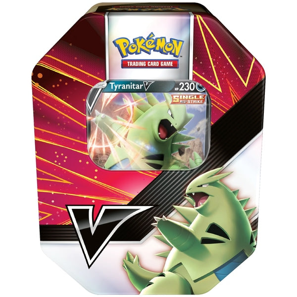 Pokemon TCG V Strikers Tin Tyranitar V/Empoleon V