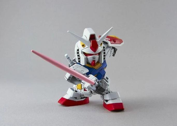 SD Gundam RX-78-2 EX STD 001 Model Kit