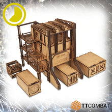 Load image into Gallery viewer, TTCombat Tabletop Scenics - Sci-fi Gothic Oversight Office