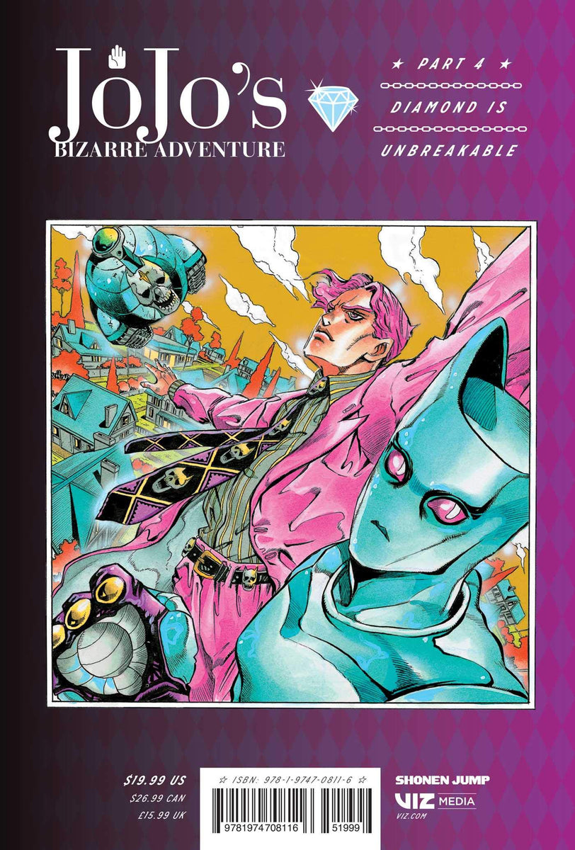 Jojo's Bizarre Adventure: Part 4-Diamond Is Unbreakable, Vol. 8
