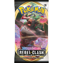 Load image into Gallery viewer, Pokemon Sword &amp; Shield Rebel Clash Booster Pack