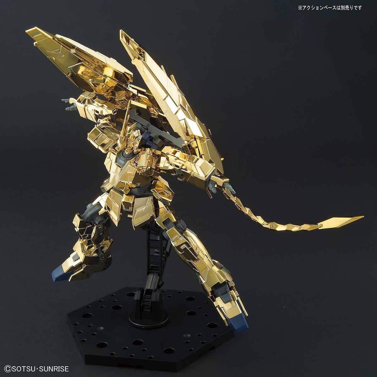 HGUC Gundam Unicorn Phenex Unicorn Mode Gold Plated 1/144 Model Kit