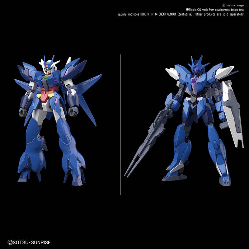 HGBDR Gundam Earthree Alus 1/144 Model Kit
