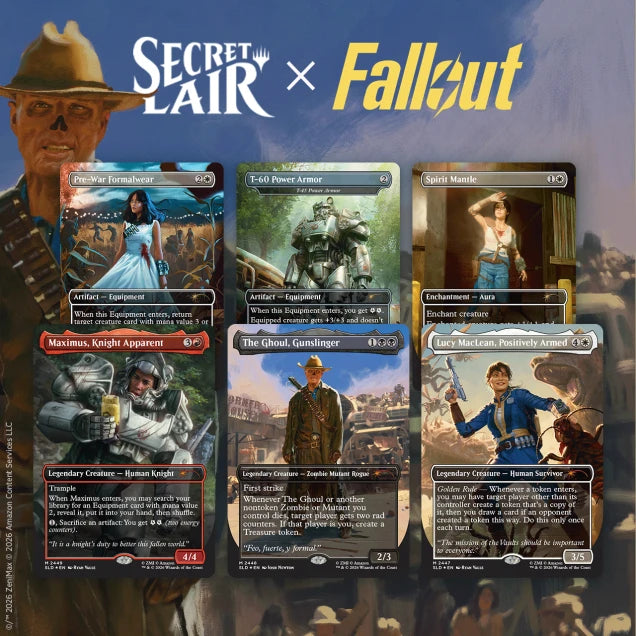 Magic The Gathering: Secret Lair x Fallout Beyond Vault 33