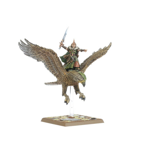 Warhammer The Old World Wood Elf Realms Wood Elf Noble On Great Eagle