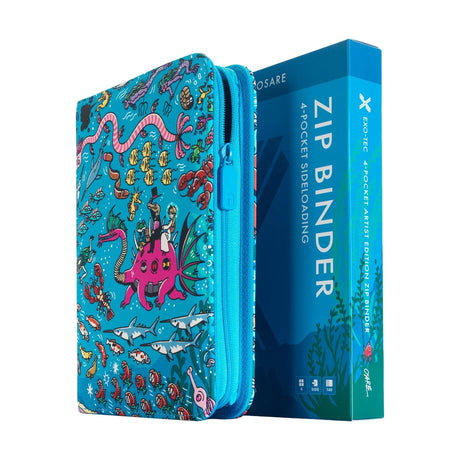 VaultX Exo-Tec Zip Binder Water: Osare 4 Pocket