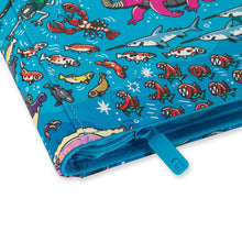 Load image into Gallery viewer, VaultX Exo-Tec Zip Binder Water: Osare 4 Pocket
