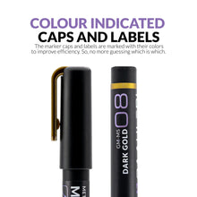 Load image into Gallery viewer, Gaahleri Metallic Series Markers Dark Gold