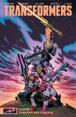 Transformers Volume 4 Conquer and Control (Direct Market Cover)