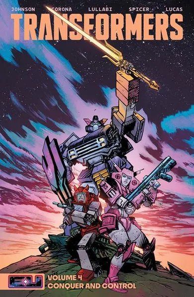 Transformers Volume 4 Conquer and Control (Direct Market Cover)