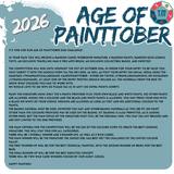 Age of Painttober Challenge! 2026
