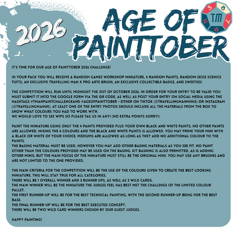 Age of Painttober Challenge! 2026