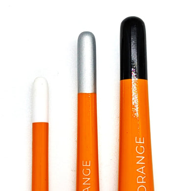 Orange Brushes - 3 Dry Brush Set