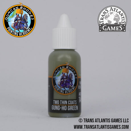 Two Thin Coats Gung-Ho Green