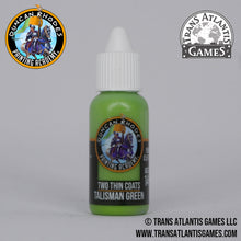 Load image into Gallery viewer, Two Thin Coats Talisman Green