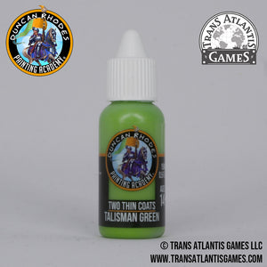 Two Thin Coats Talisman Green