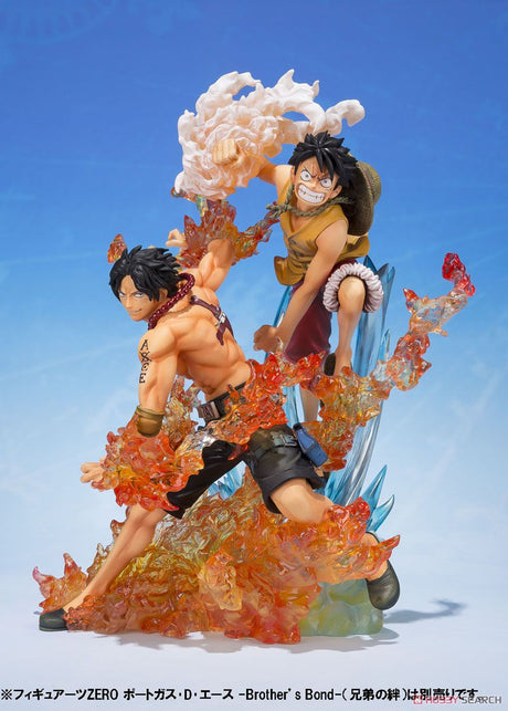 One Piece Figuarts ZERO Brother's Bond Monkey.D.Luffy Statue