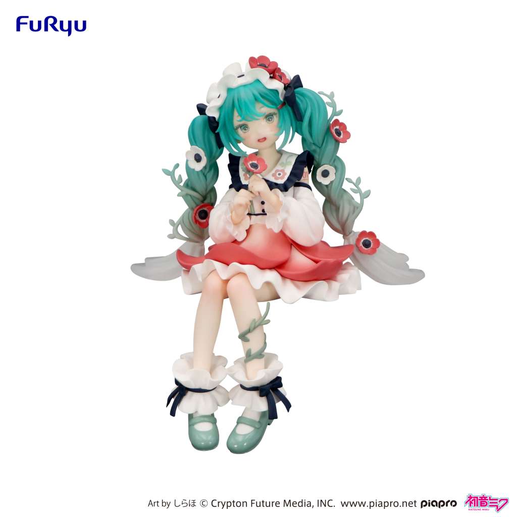Hatsune Miku Noodle Stopper Figure - Flower Fairy Anemone