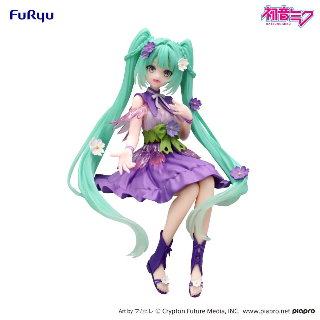 Hatsune Miku Noodle Stopper Figure - Flower Fair Cosmos Ver.