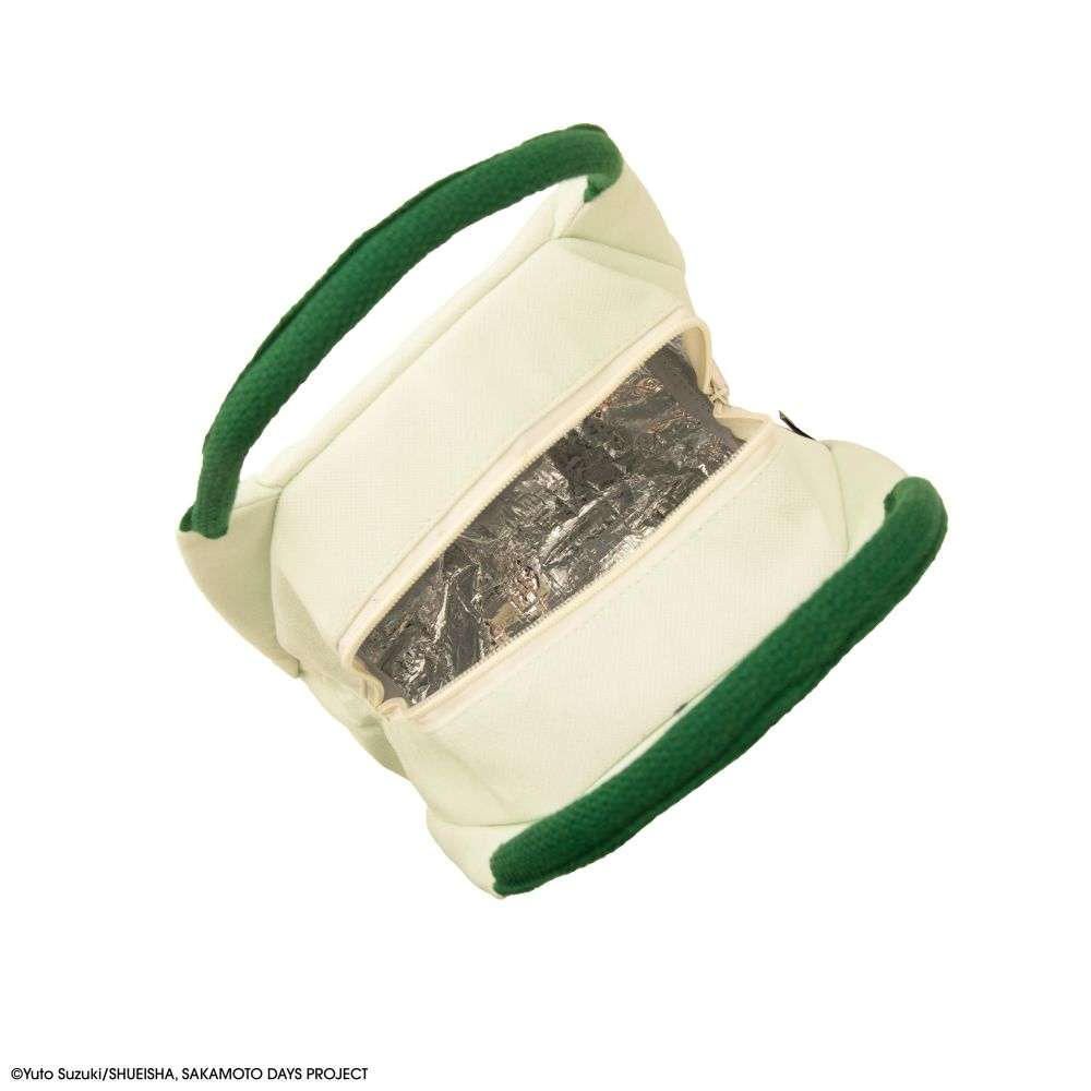 Sakamoto Days The Legendary Hitman White Thermal Lunch Bag