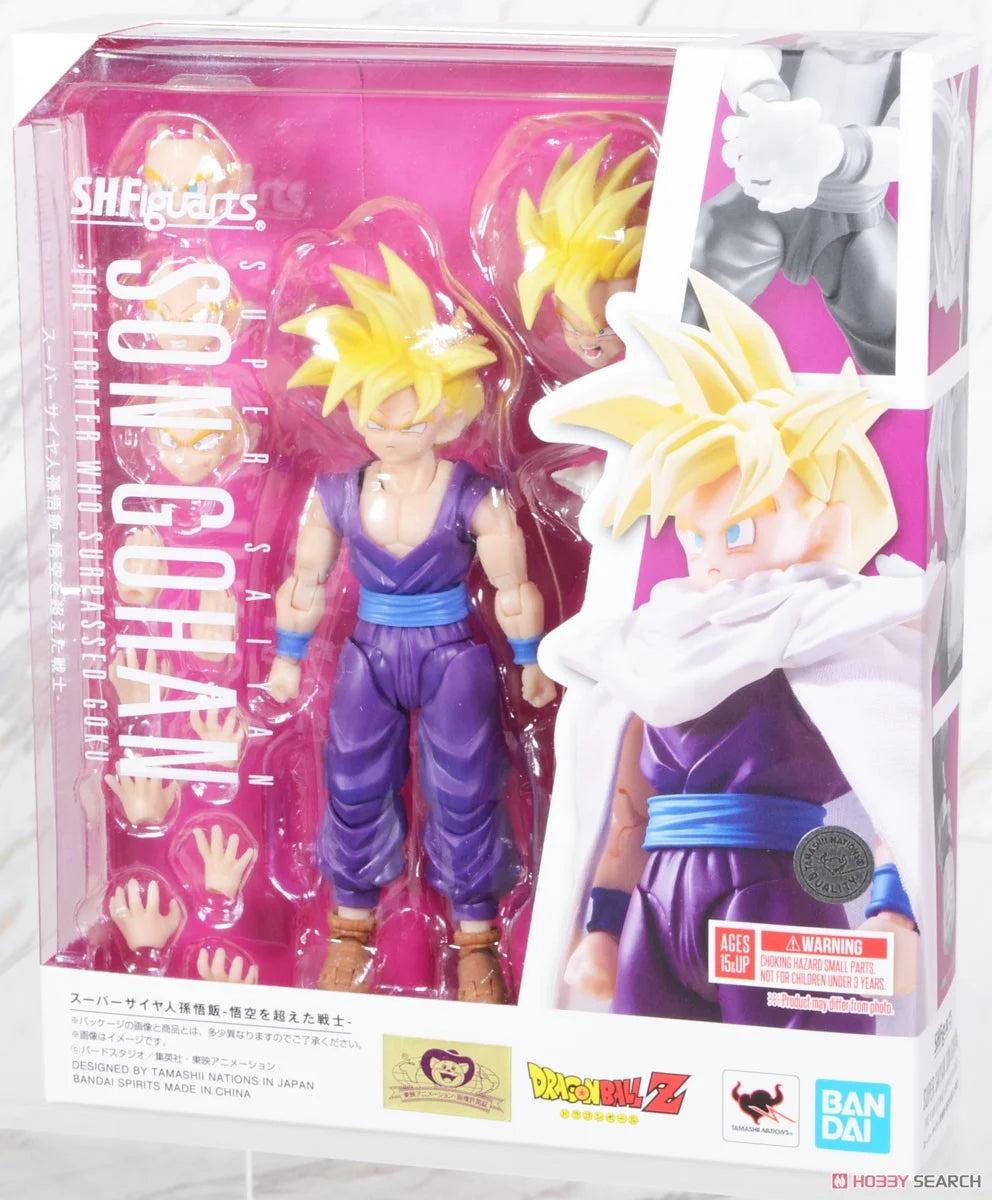 Dragon Ball Z Super Saiyan Son Gohan -The Fighter Who Surpassed Goku- S.H.Figuarts