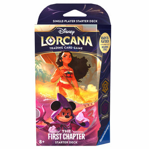 Disney lorcana tcg: det första kapitelstartdäcket - magins hjärta