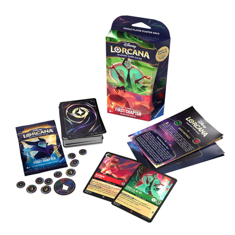Disney Lorcana TCG: The First Chapter Starter Deck - Daring And Deception