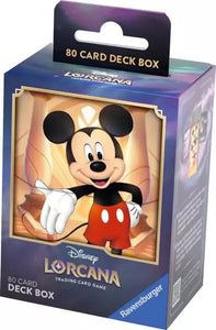 Disney lorcana tcg: däcklåda