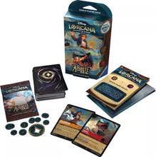 Load image into Gallery viewer, Disney Lorcana TCG: Azurite Sea A Seaworthy Crew Starter Deck (Amber/Ruby)