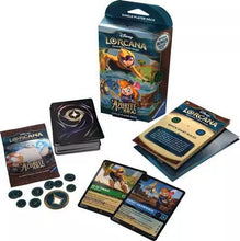 Load image into Gallery viewer, Disney Lorcana TCG: Azurite Sea Genius Reinvented Starter Deck (Emerald/Sapphire)