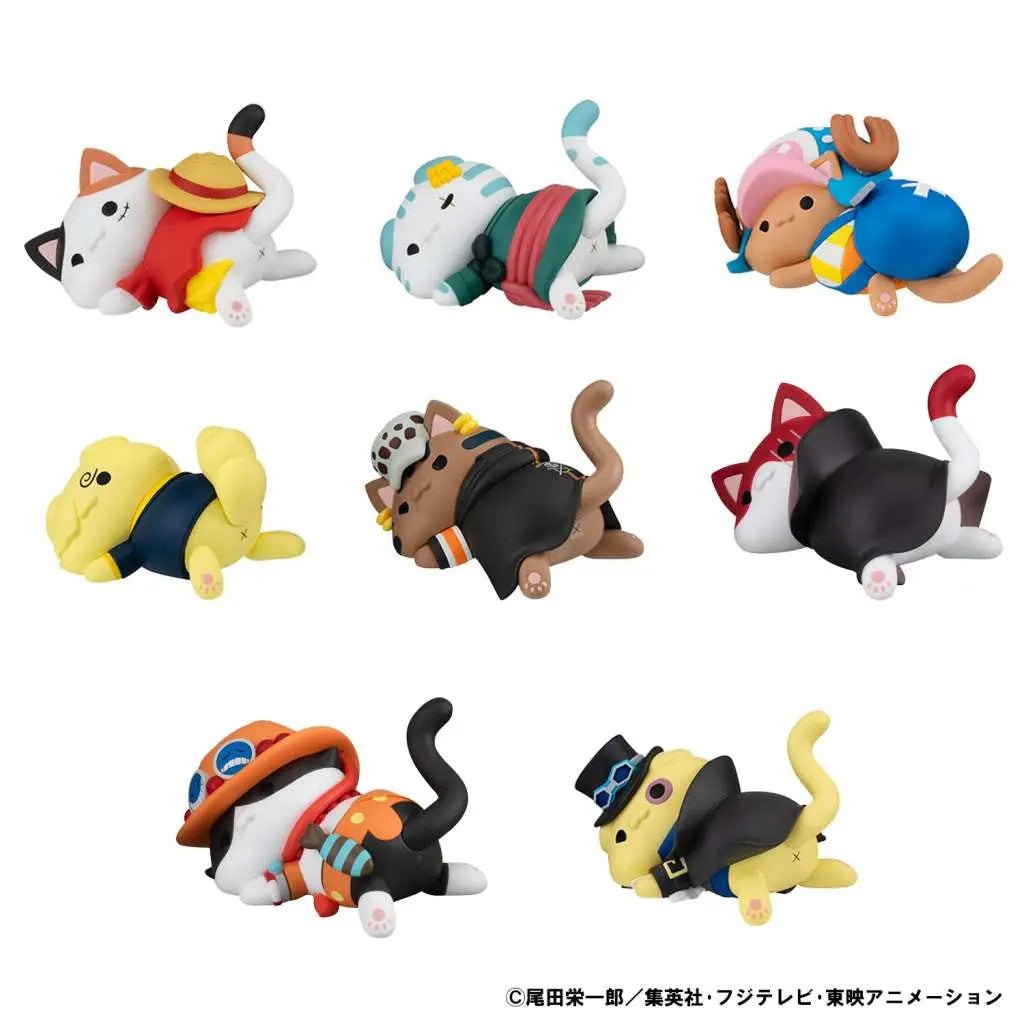 One Piece: NyanPieceNyan! Stickie! Mega Cat Project Blind Box