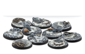 Warcrow 30mm Northern Tribes Scenery Bases Alpha Series