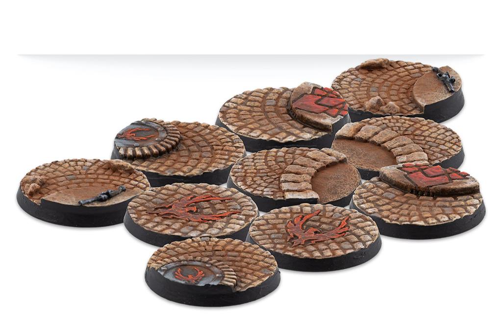 Warcrow 30mm Hegemony Scenery Bases Alpha Series