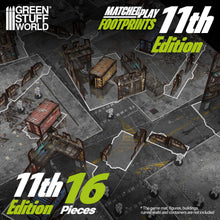 Load image into Gallery viewer, Green Stuff World 11th Edition Glasspack Footprints WH40k Compatible